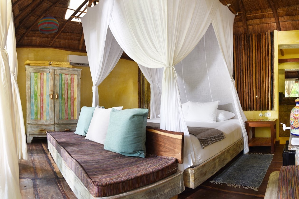 Beach Cabanas Tulum Mexico - King Bed Cabanas